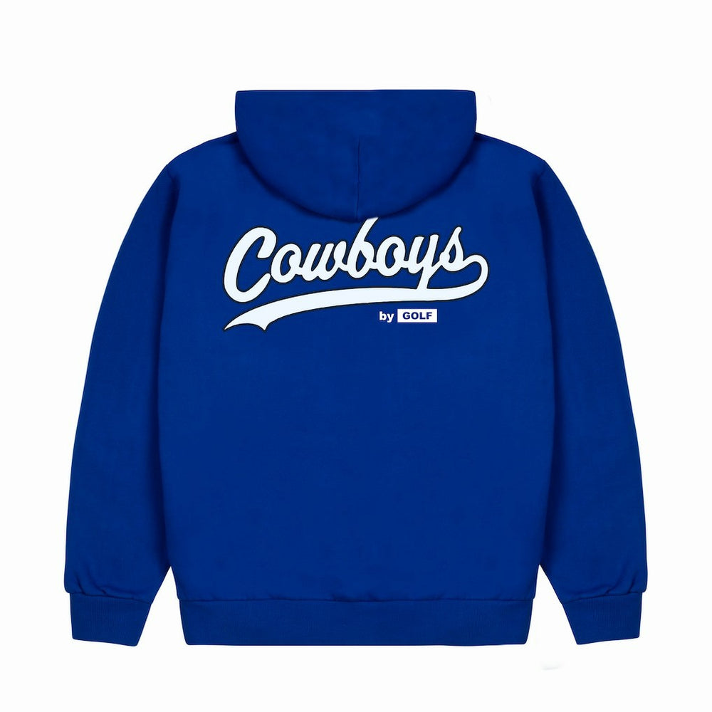Dallas Cowboys GOLF WANG Cutout Pullover Hoodie Royal - NFL