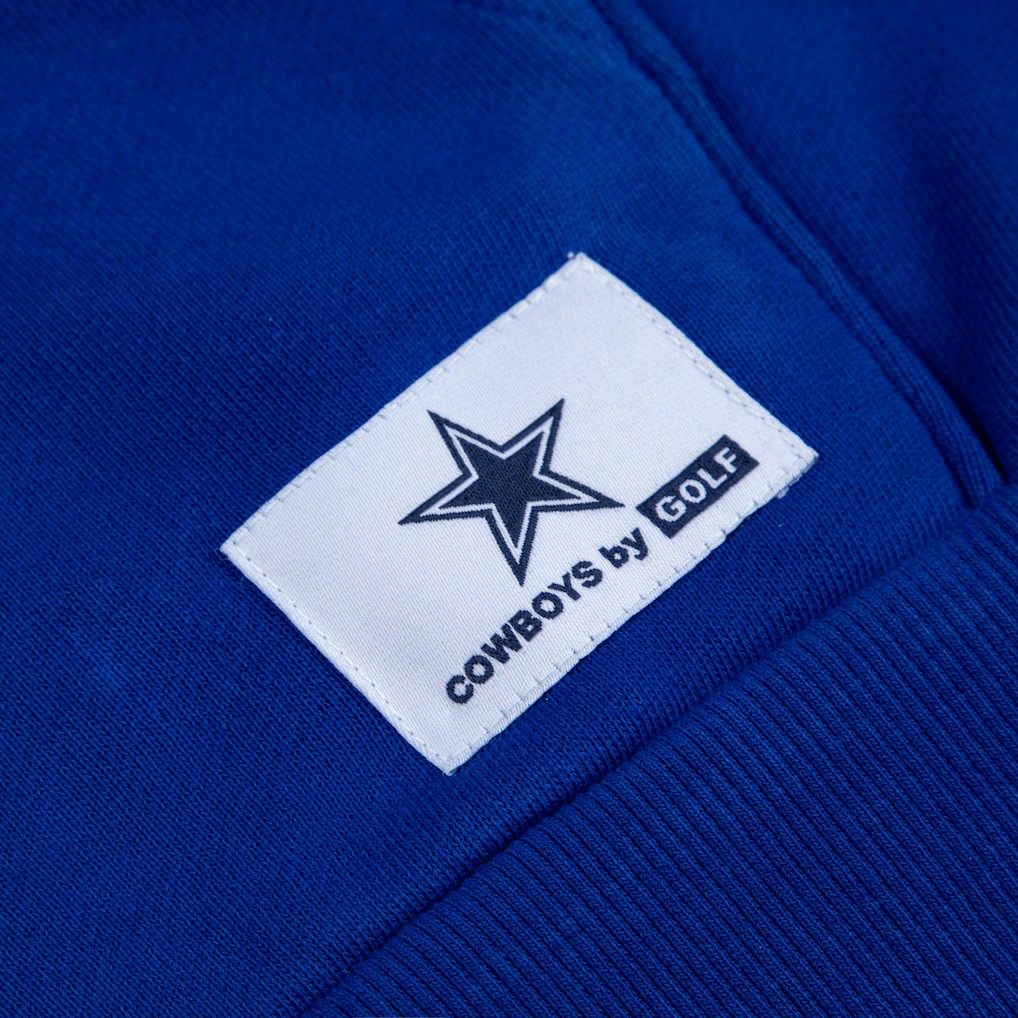 Dallas Cowboys GOLF WANG Cutout Pullover Hoodie Royal - NFL