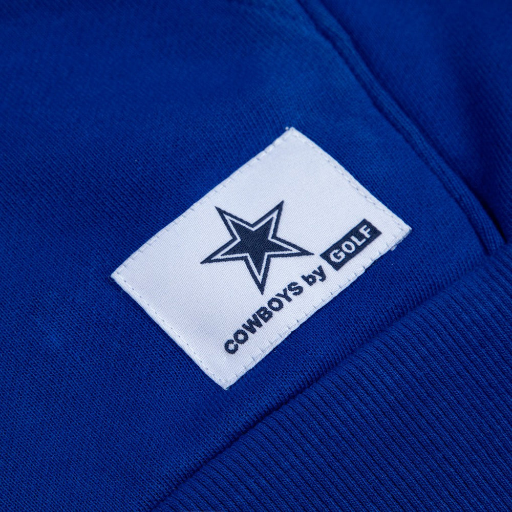 Dallas Cowboys GOLF WANG Cutout Pullover Hoodie Royal - NFL