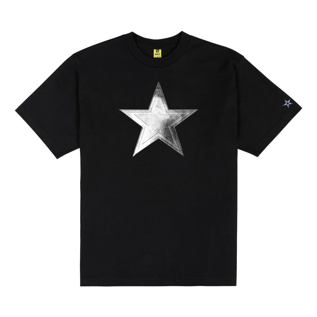 Dallas Cowboys GOLF WANG Cutout T-Shirt Black - NFL