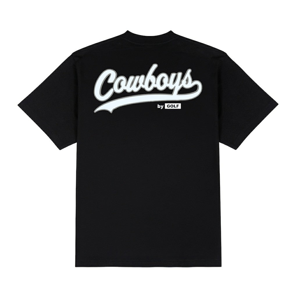 Dallas Cowboys GOLF WANG Cutout T-Shirt Black - NFL