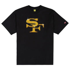 San Francisco 49ers GOLF WANG Cutout T-Shirt Black - NFL