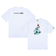Miami Dolphins GOLF WANG Bobblehead T-Shirt White - NFL
