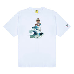 Miami Dolphins GOLF WANG Bobblehead T-Shirt White - NFL