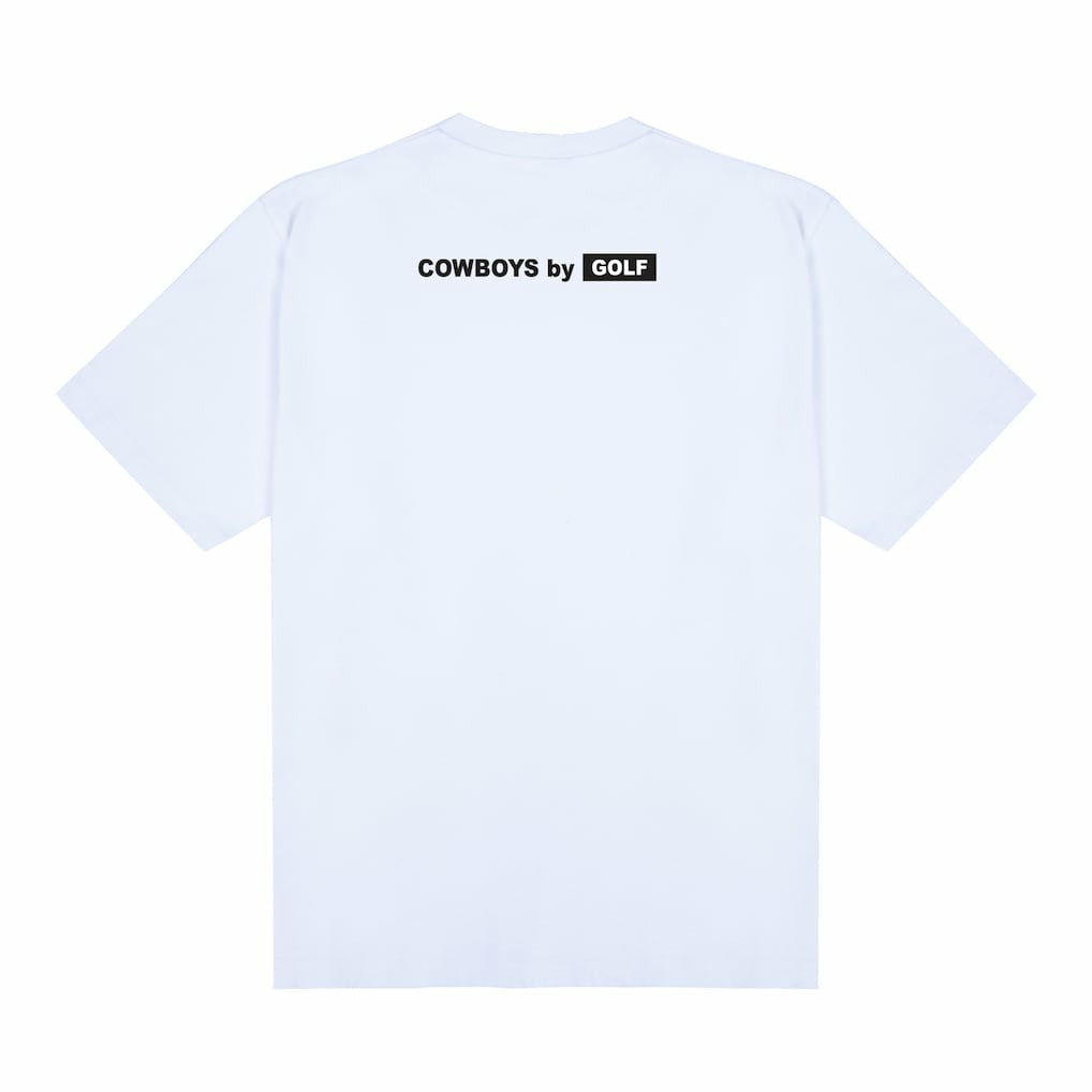 Dallas Cowboys GOLF WANG Bobblehead T-Shirt White - NFL