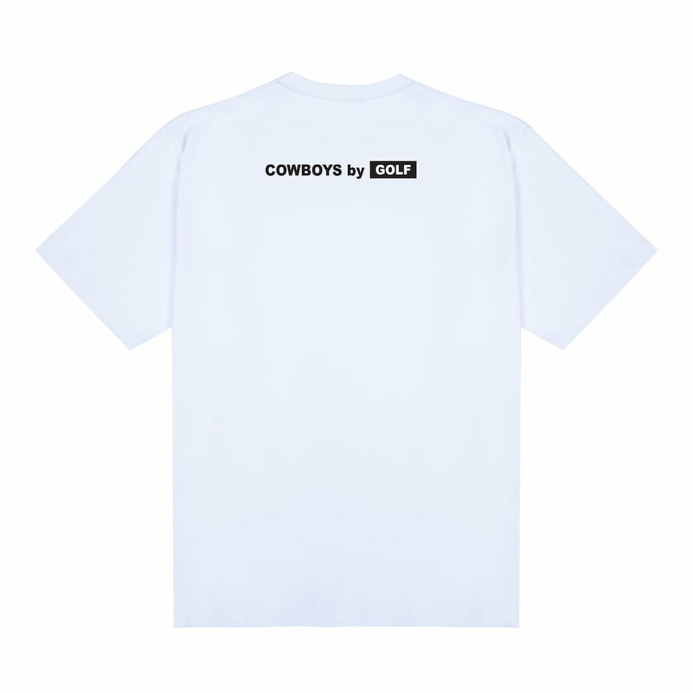 Dallas Cowboys GOLF WANG Bobblehead T-Shirt White - NFL