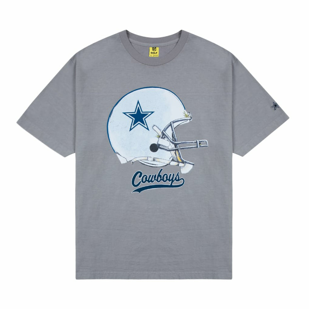 Dallas Cowboys GOLF WANG Helmet T-Shirt Silver - NFL