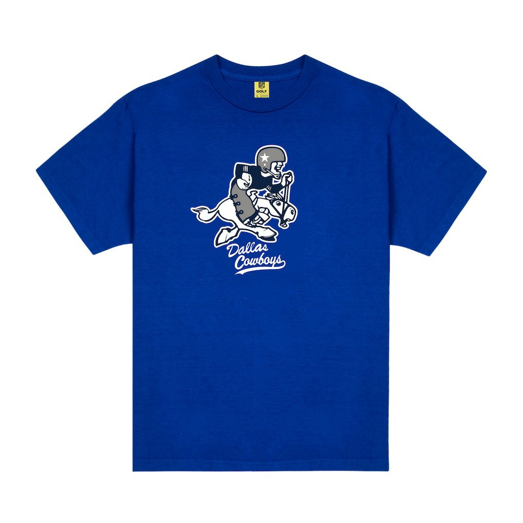 Dallas Cowboys GOLF WANG Motto T-Shirt Blue - NFL