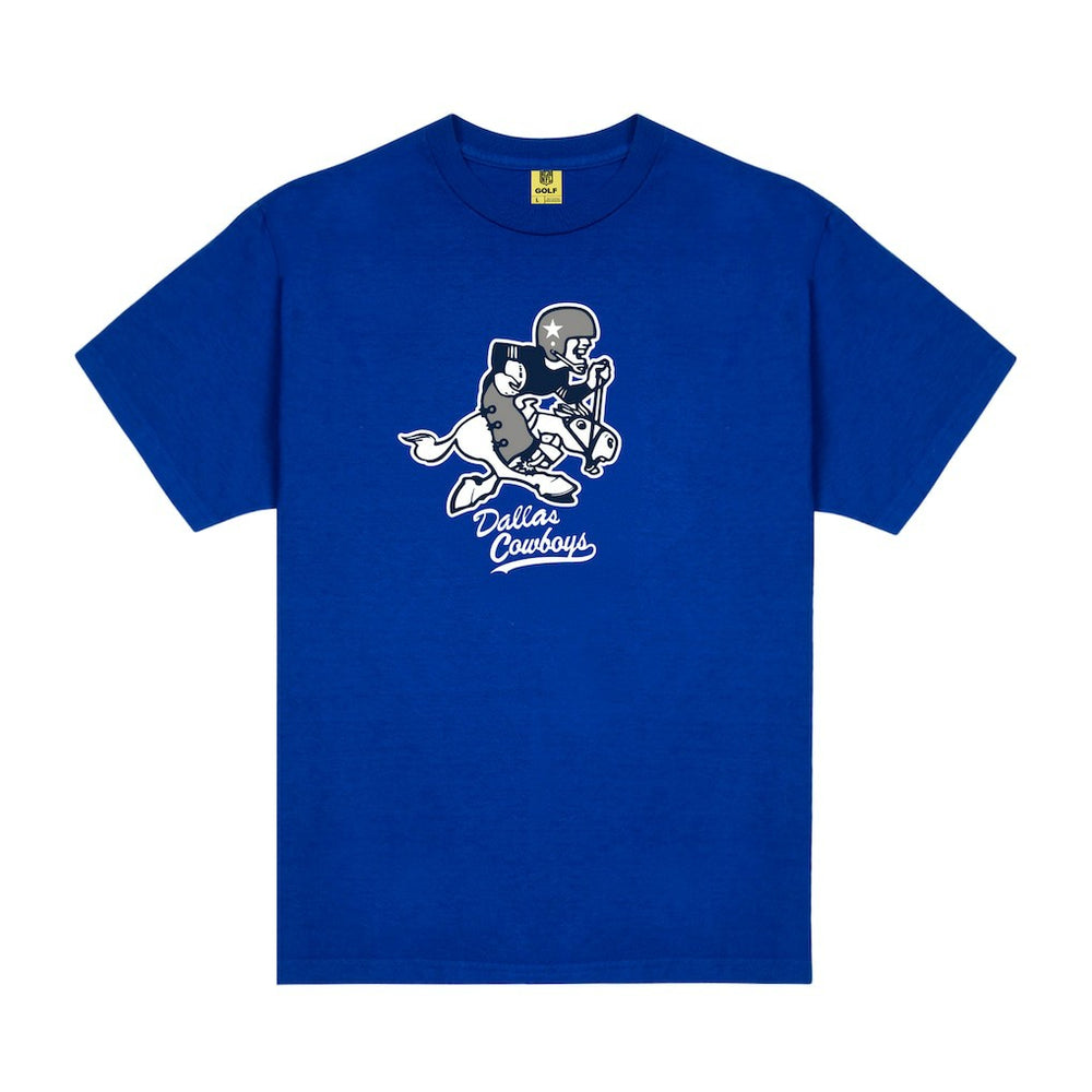 Dallas Cowboys GOLF WANG Motto T-Shirt Blue - NFL