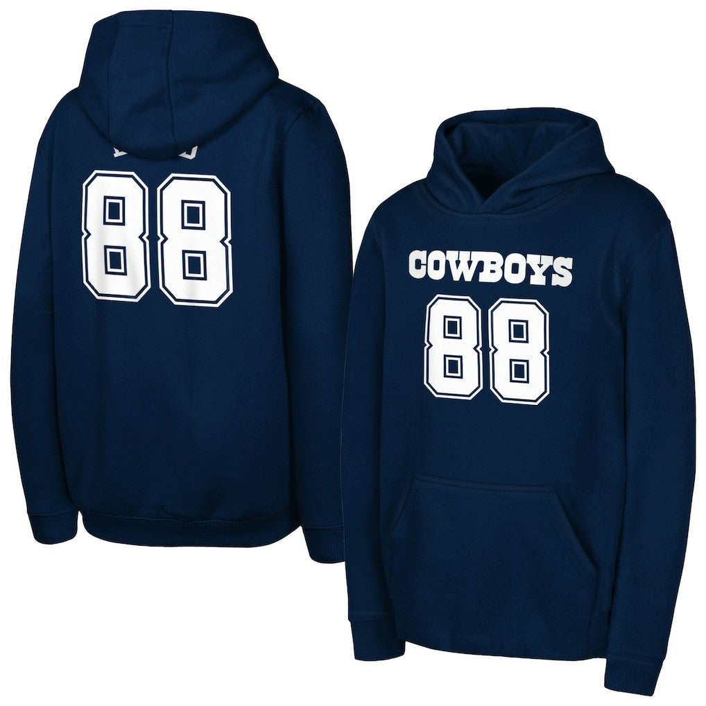 CeeDee Lamb Dallas Cowboys Outerstuff Mainliner Player Name & Number Hoodie Navy - NFL