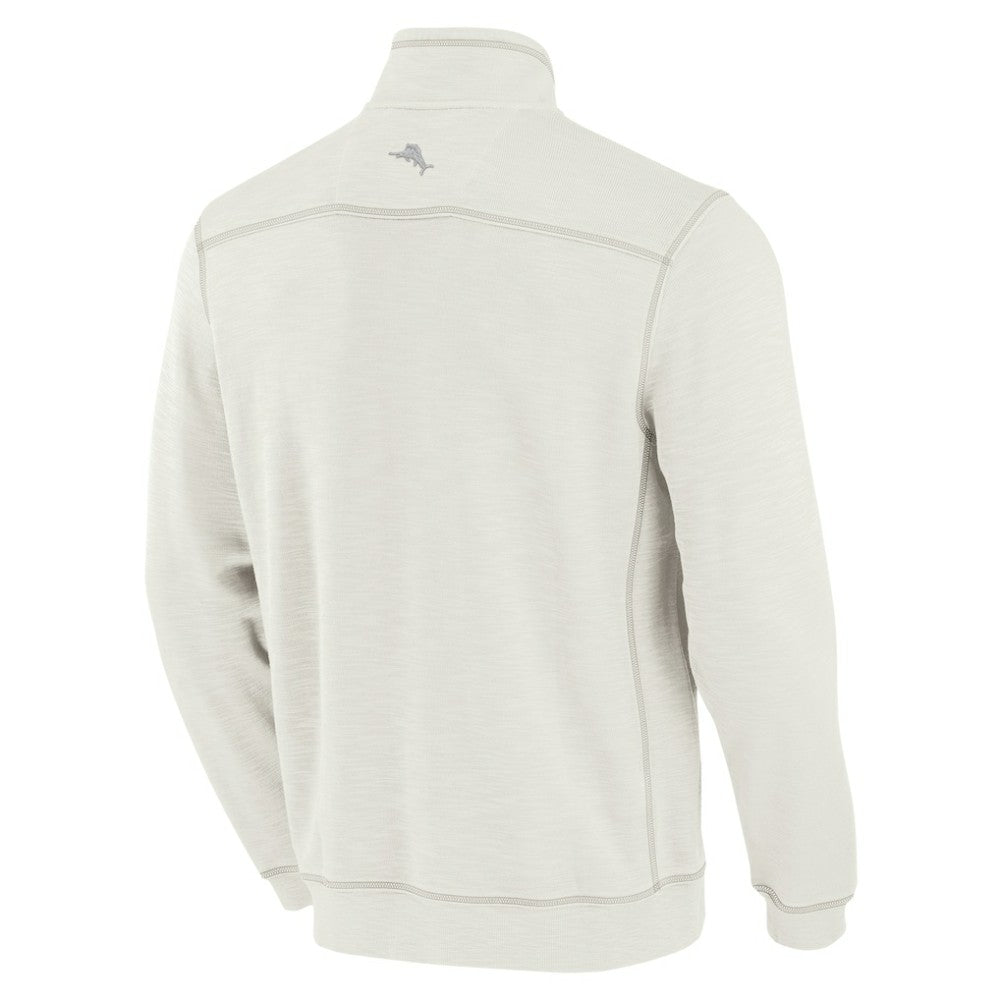 San Francisco Giants Tommy Bahama Sport Tobago Bay Tri-Blend Half-Zip Sweatshirt On Sale