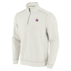 Texas Rangers Tommy Bahama Sport Tobago Bay Tri-Blend Half-Zip Sweatshirt Sale