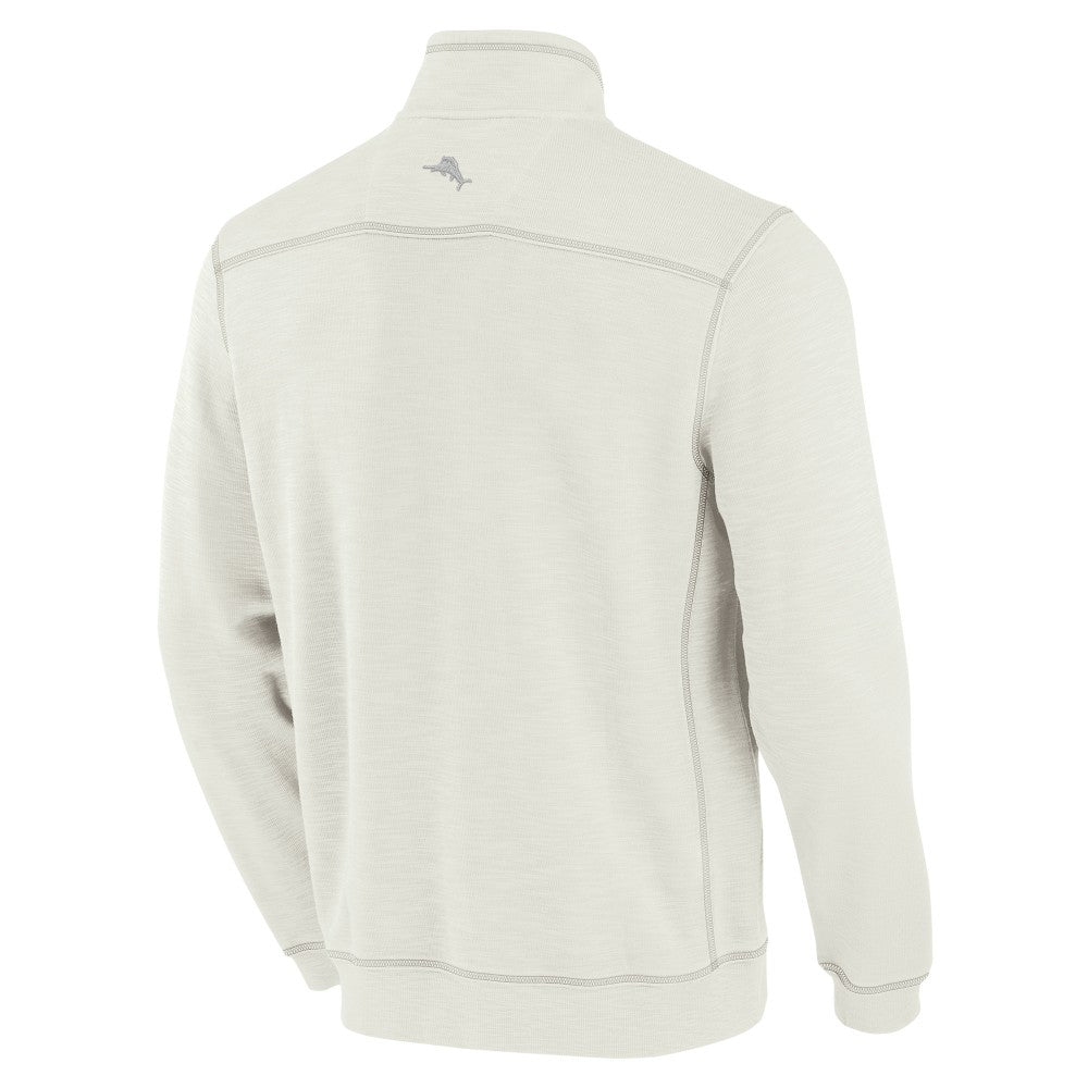 Cincinnati Reds Tommy Bahama Sport Tobago Bay Tri-Blend Half-Zip Sweatshirt Lifestyle