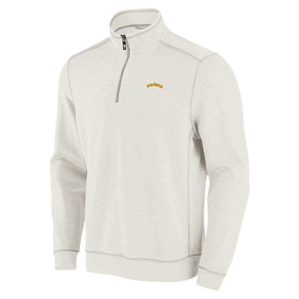 San Diego Padres Tommy Bahama Sport Tobago Bay Tri-Blend Half-Zip Sweatshirt Sale