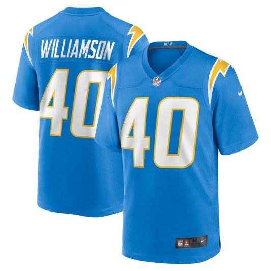 Kendall Williamson Los Angeles Chargers Team Game Jersey - Powder Blue | NFL Jerseys