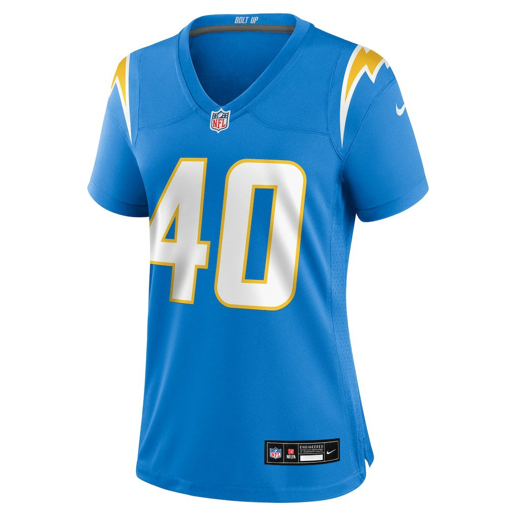 Kendall Williamson Los Angeles Chargers Women's Team Game Jersey Powder Blue - Nike