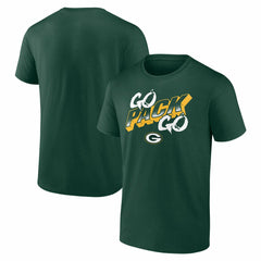 Green Bay Packers Go Pack Go T-Shirt Green - NFL