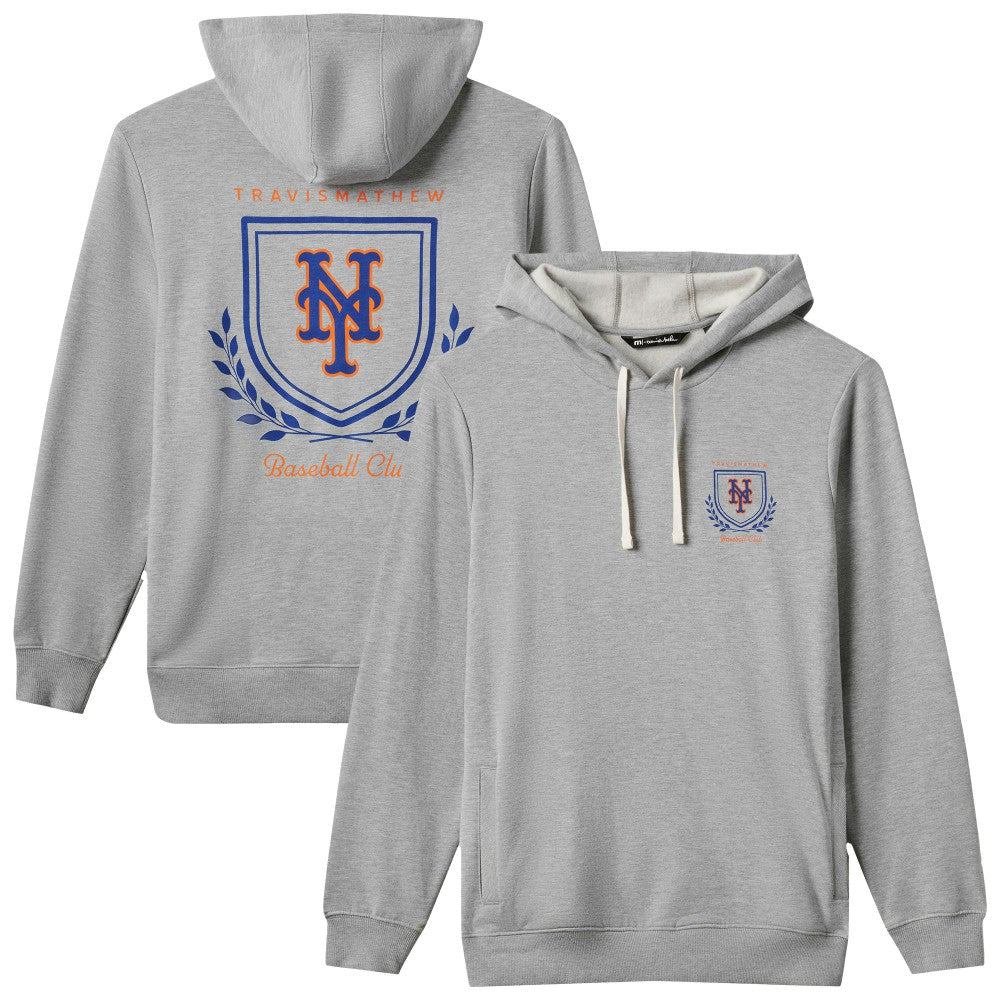 New York Mets TravisMathew Fleece Stadium Hoodie Clearance