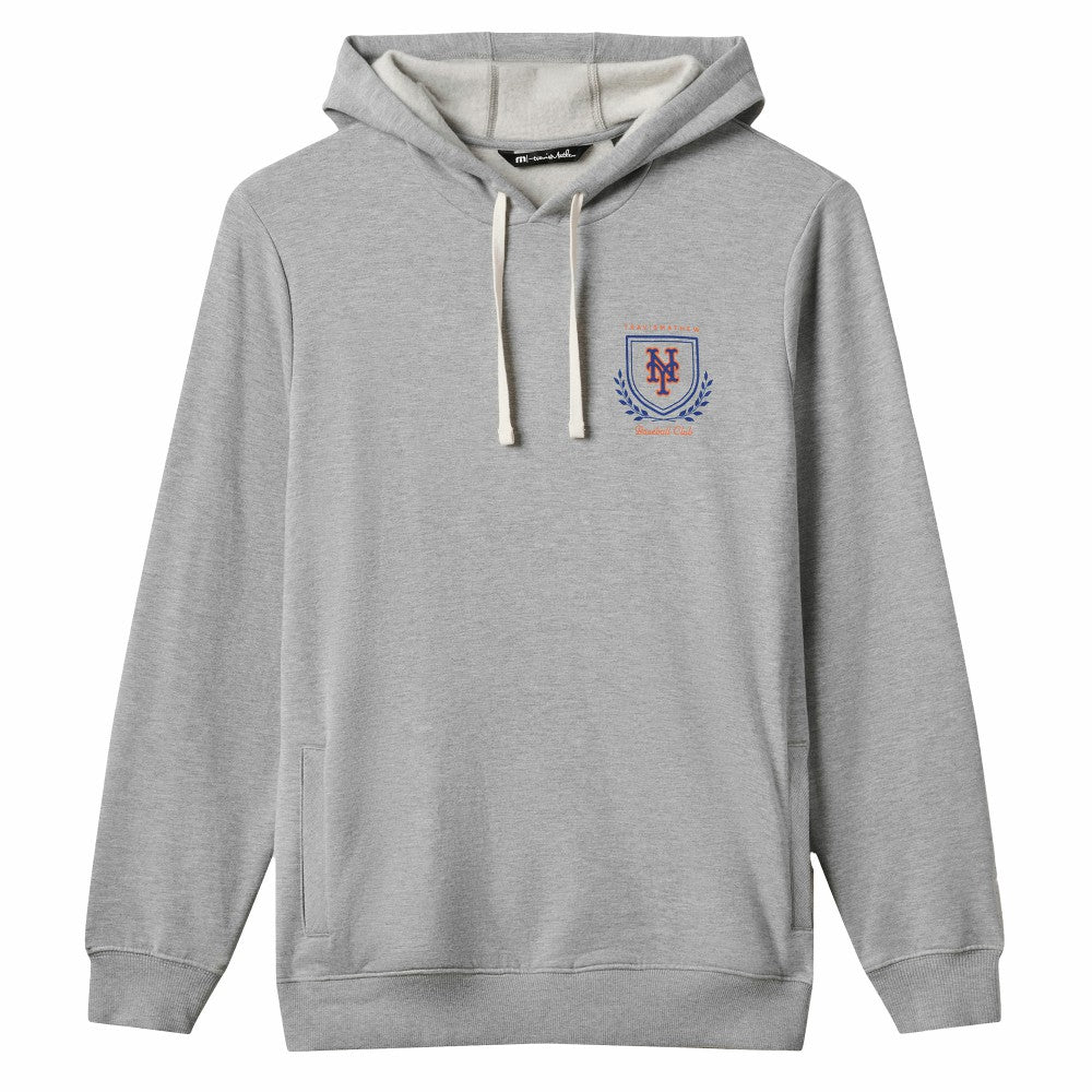 New York Mets TravisMathew Fleece Stadium Hoodie Clearance