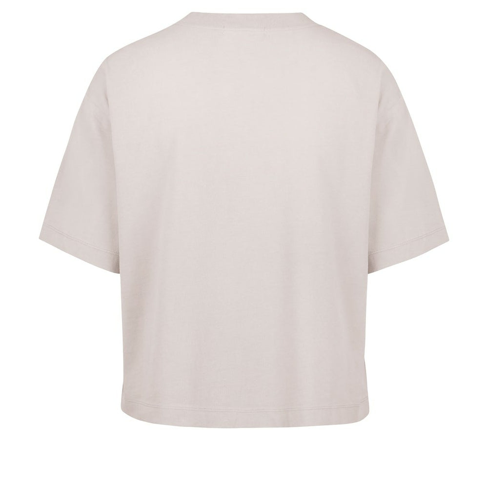 Las Vegas Raiders '47 Women's Cropped Windthrow Ravine T-Shirt Natural - 47 brand