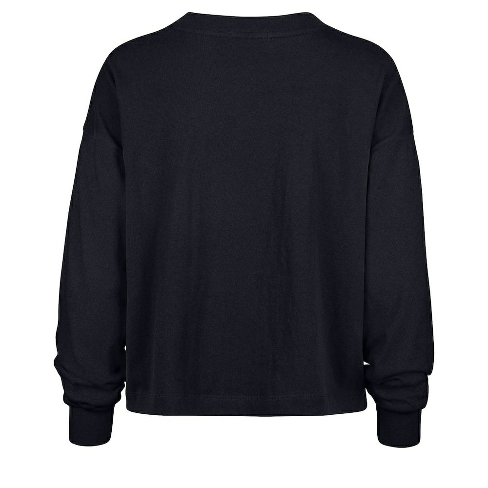 New England Patriots '47 Women's Muse Sydney Long Sleeve Cropped T-Shirt Navy - 47 brand