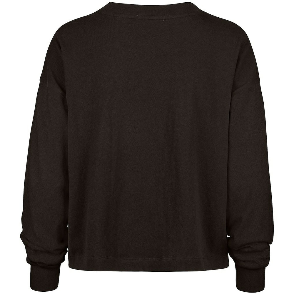 Cleveland Browns '47 Women's Muse Sydney Long Sleeve Cropped T-Shirt Brown - 47 brand