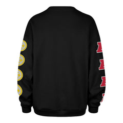 Pittsburgh Steelers '47 Women's Go Big Oversized Pullover Sweatshirt Black - 47 brand