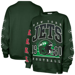 New York Jets '47 Women's Go Big Oversized Pullover Sweatshirt Green - 47 brand