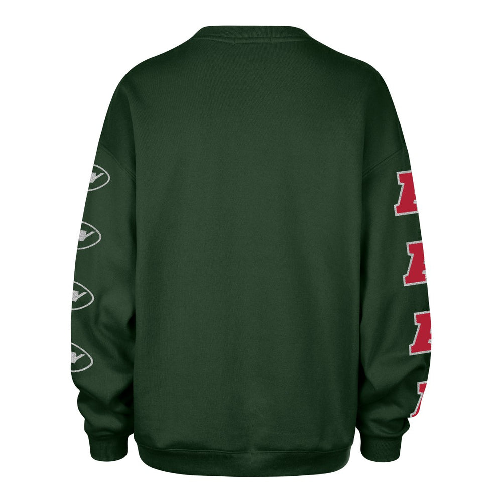 New York Jets '47 Women's Go Big Oversized Pullover Sweatshirt Green - 47 brand