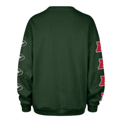 New York Jets '47 Women's Go Big Oversized Pullover Sweatshirt Green - 47 brand