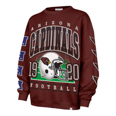 Arizona Cardinals '47 Women's Go Big Oversized Pullover Sweatshirt Cardinal - 47 brand