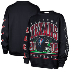 Houston Texans '47 Women's Go Big Oversized Pullover Sweatshirt Navy - 47 brand