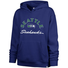 Seattle Seahawks '47 Women's Whirlwind Naomi Pullover Hoodie Royal - 47 brand