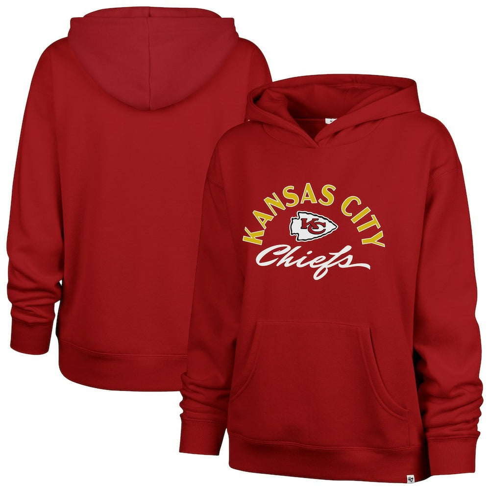 Kansas City Chiefs '47 Women's Whirlwind Naomi Pullover Hoodie Red - 47 brand