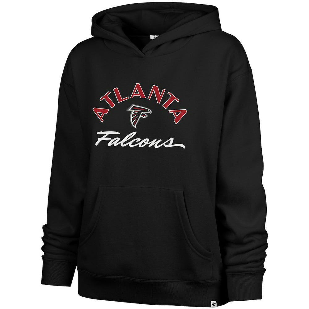Atlanta Falcons '47 Women's Whirlwind Naomi Pullover Hoodie Black - 47 brand