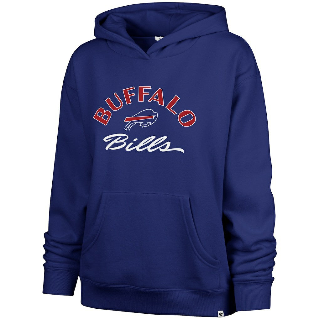 Buffalo Bills '47 Women's Whirlwind Naomi Pullover Hoodie Royal - 47 brand