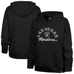 Las Vegas Raiders '47 Women's Whirlwind Naomi Pullover Hoodie Black - 47 brand