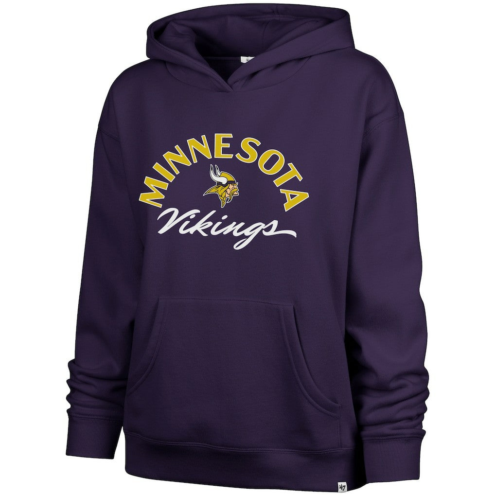 Minnesota Vikings '47 Women's Whirlwind Naomi Pullover Hoodie Purple - 47 brand