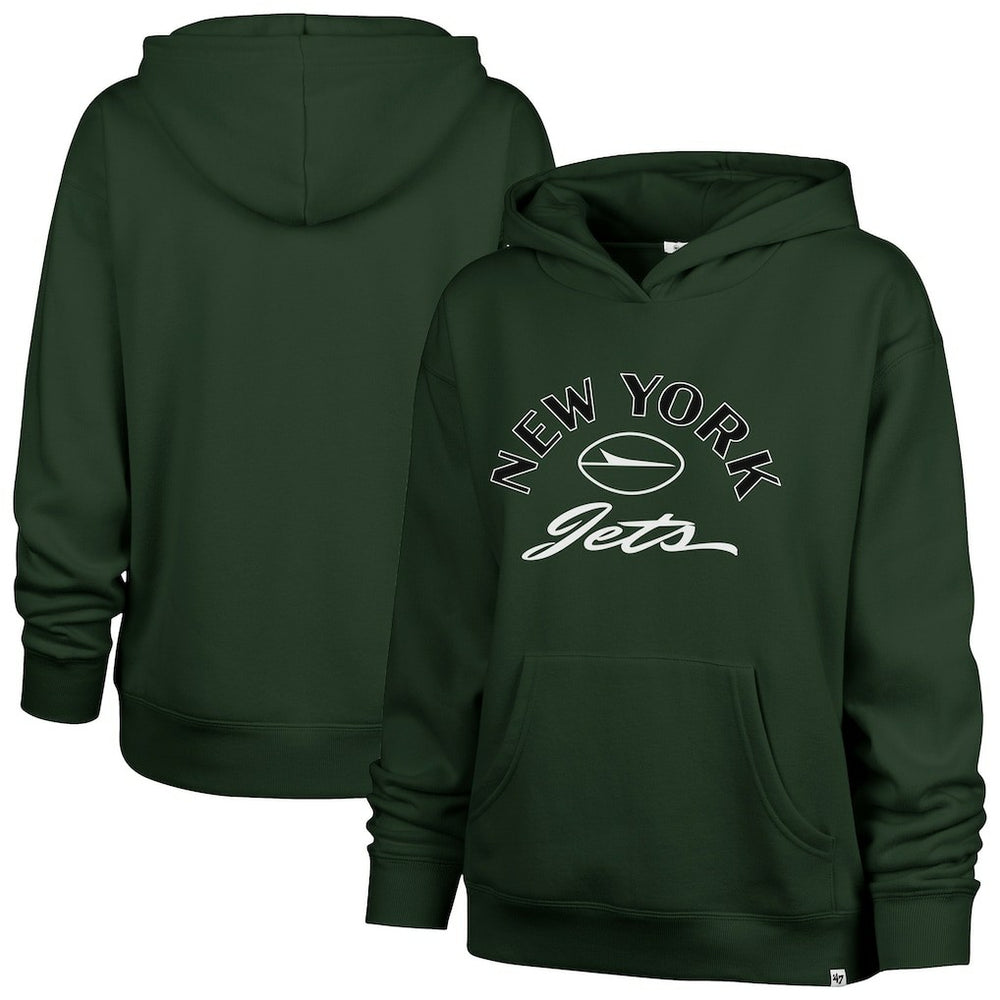 New York Jets '47 Women's Whirlwind Naomi Pullover Hoodie Green - 47 brand