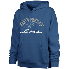 Detroit Lions '47 Women's Whirlwind Naomi Pullover Hoodie Blue - 47 brand
