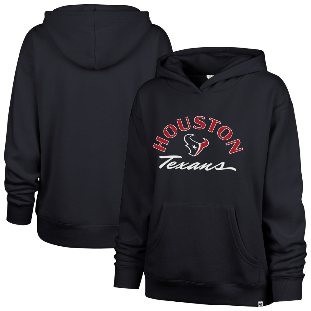 Houston Texans '47 Women's Whirlwind Naomi Pullover Hoodie Navy - 47 brand