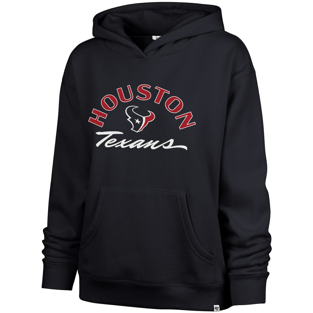 Houston Texans '47 Women's Whirlwind Naomi Pullover Hoodie Navy - 47 brand