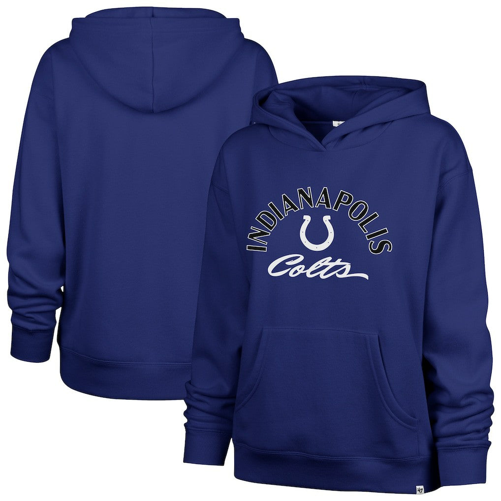 Indianapolis Colts '47 Women's Whirlwind Naomi Pullover Hoodie Royal - 47 brand