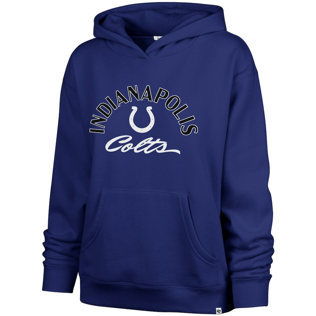 Indianapolis Colts '47 Women's Whirlwind Naomi Pullover Hoodie Royal - 47 brand