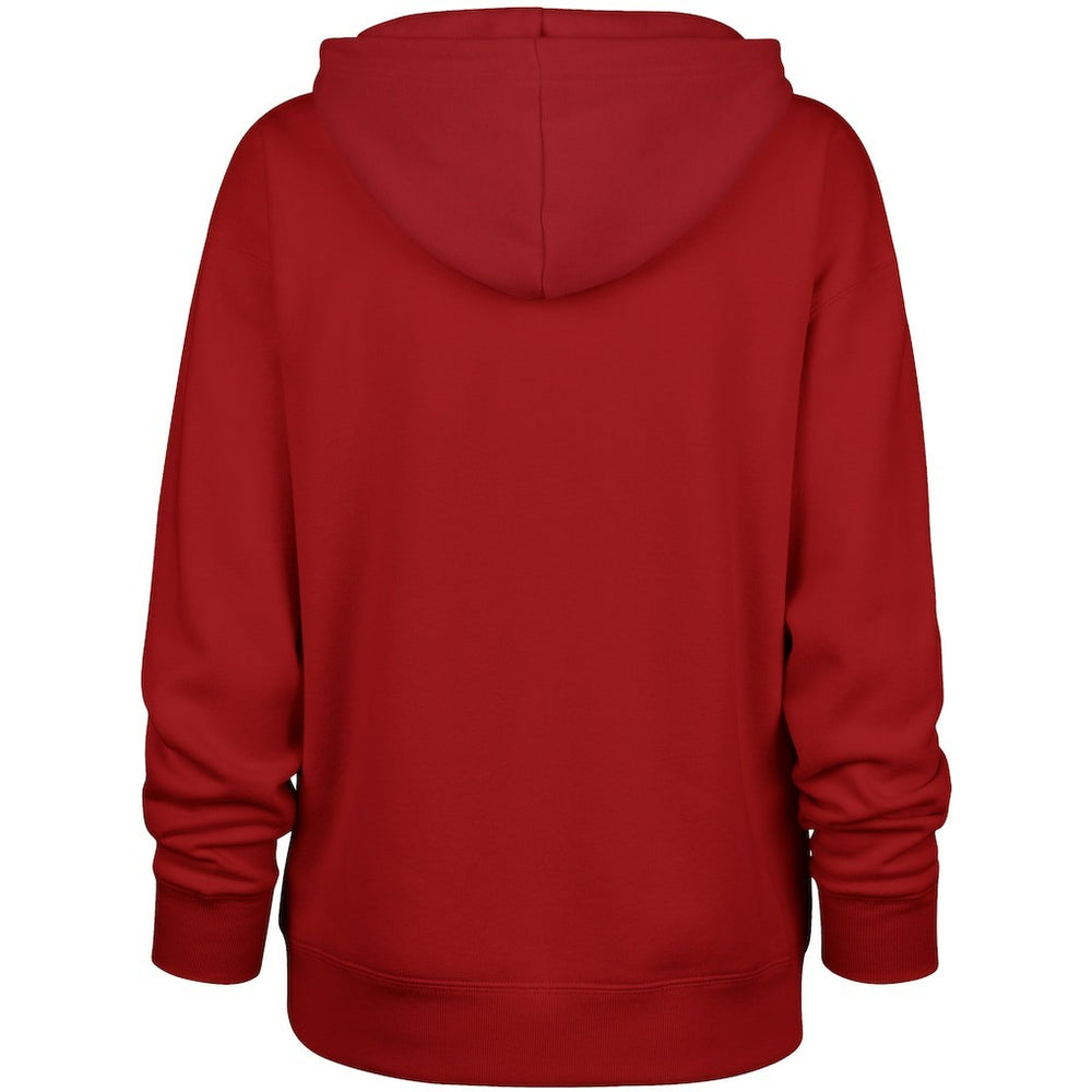 New England Patriots '47 Women's Whirlwind Naomi Pullover Hoodie Red - 47 brand