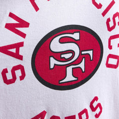 San Francisco 49ers x Todd Snyder Premium Jersey Mock Neck Tee White - NFL