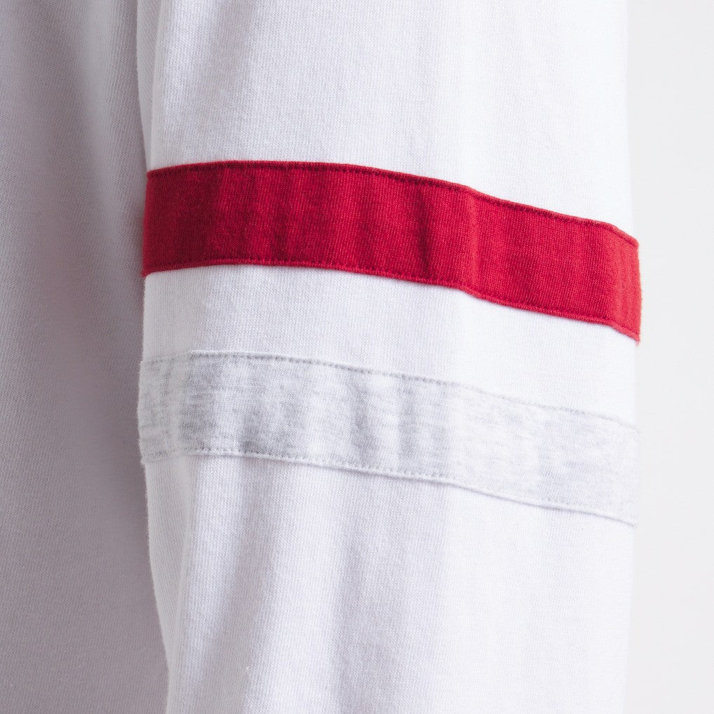 San Francisco 49ers x Todd Snyder Premium Jersey Mock Neck Tee White - NFL