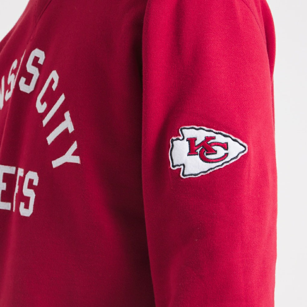 Kansas City Chiefs x Todd Snyder Relaxed Canadian Fleece Crew Red - NFL
