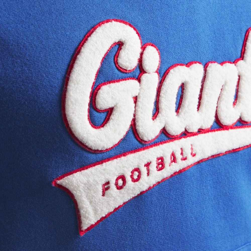 New York Giants x Todd Snyder Relaxed Canadian Fleece Hoodie Royal - NFL