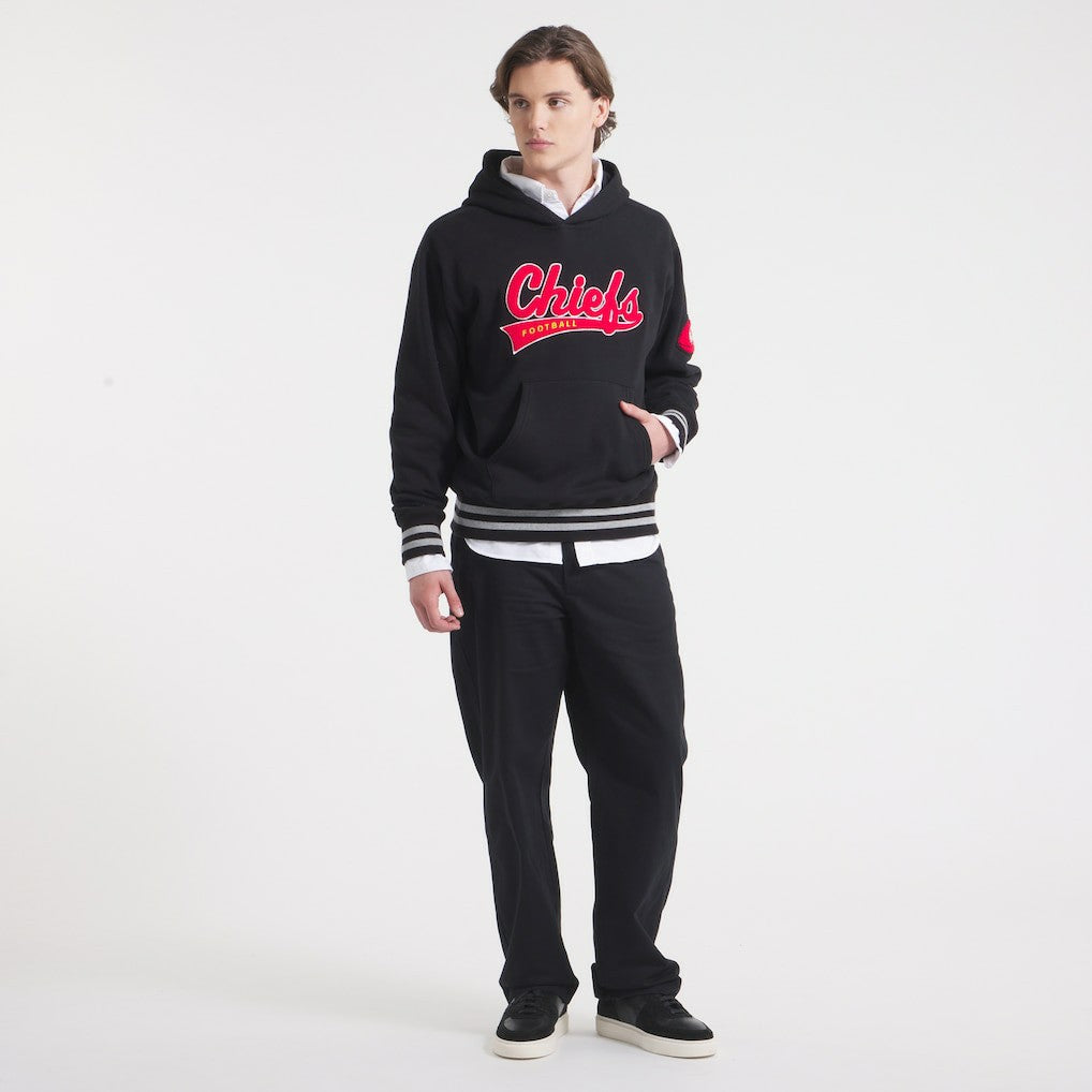 Kansas City Chiefs x Todd Snyder Relaxed Canadian Fleece Hoodie Black - NFL